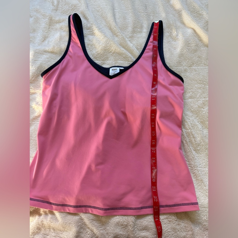 BODEN Bettina Active Vest Sportswear Tank Top Pink Azalea SIZE US 12 UK 16 GUC